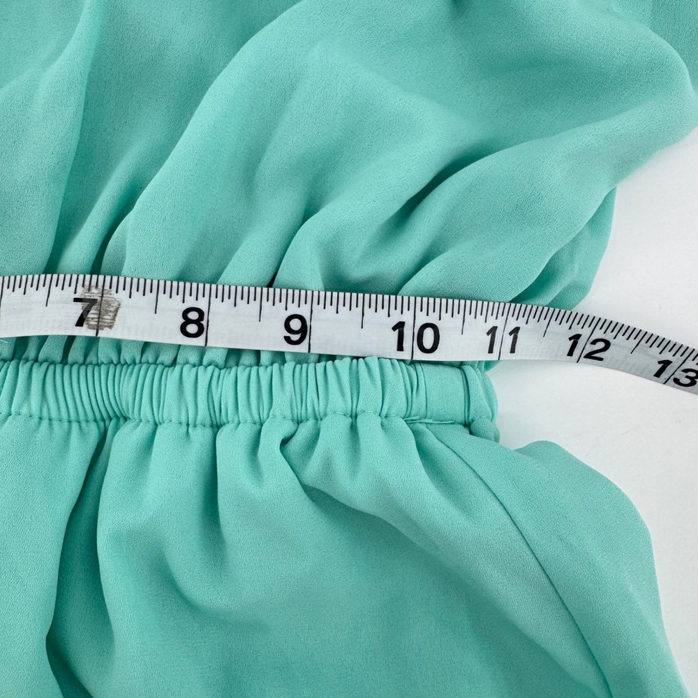 Show Me Your Mumu Midi Dress Womens Small Turquoise Mint V-Neck Sleeveless Lined - Picture 6 of 12